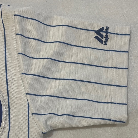 Majestic White and Blue Cubs Jersey Chris Bryant #17 - Picture 4 of 13